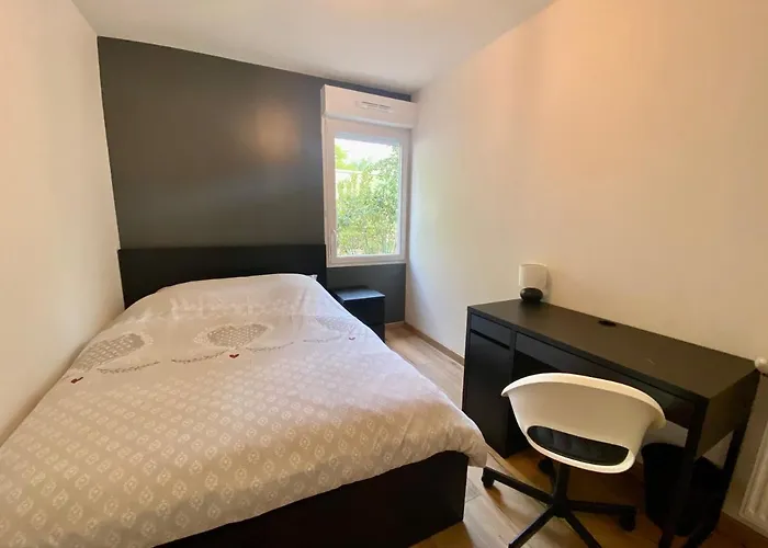 Appartement Spacieux Pour 6 - Rive Gauche - Parking -093 Rouen